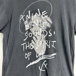 Anine Bing Gray Graphic Tee